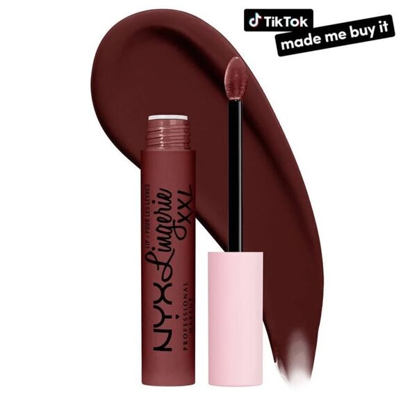 NYX LIP LINGERIE XXL MATTE LIQUID LIPSTICK - Deep Mesh - Picture 1 of 6
